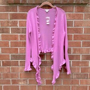 Investments Fine Cashmere Sweater Pink Sz S/M